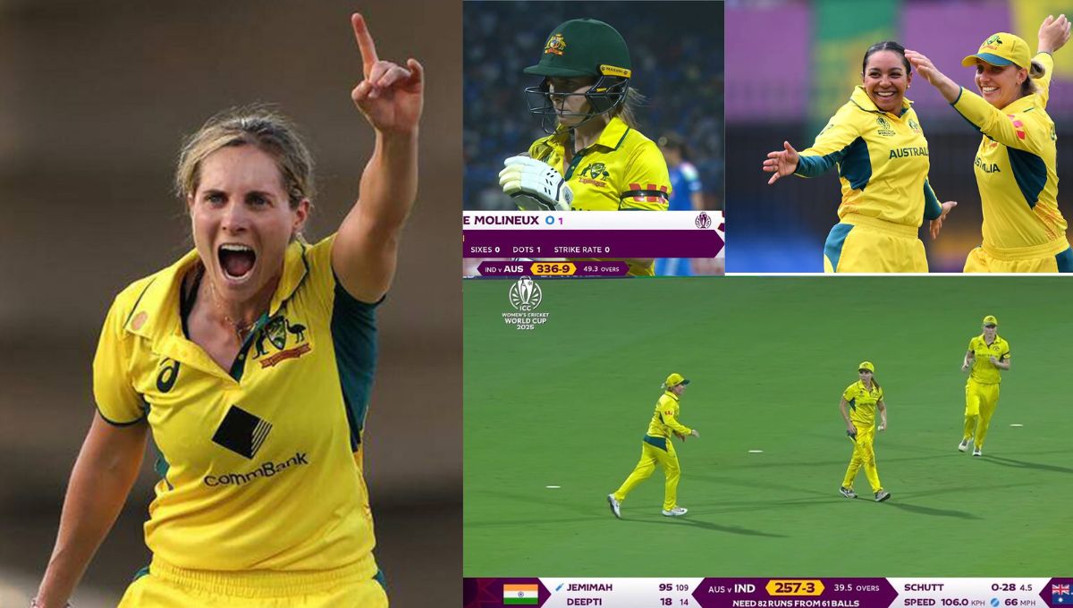 Sophie Molineux disciplined bowling helped Australia defeat India in ICC Women’s World Cup 2025 semifinal
