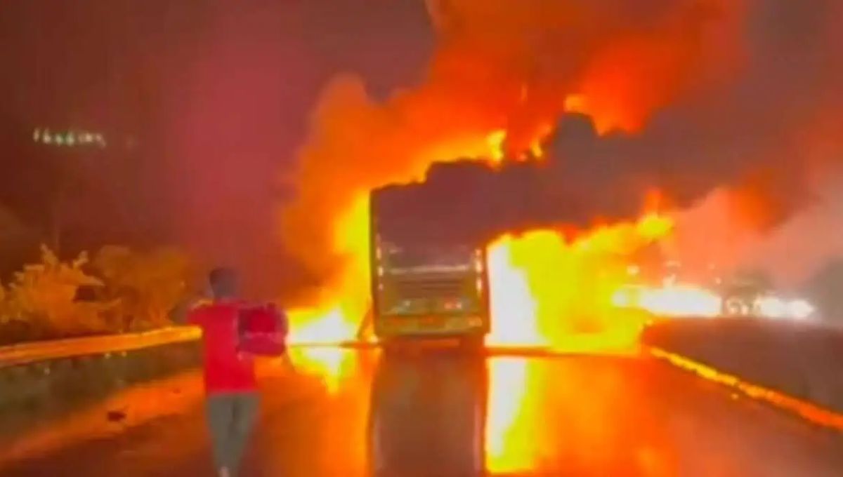 Kurnool Bus Fire हादसा 2025 में लगी आग, यात्रियों की मौत और रश्मिका मंदाना ने जताया दुःख