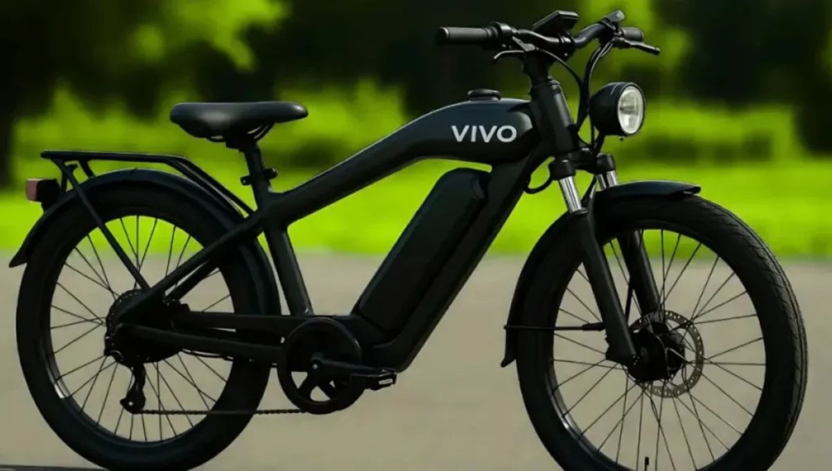 Vivo Electric Cycle 2025 with 310KM range, smart GPS, Bluetooth features and stylish design launched in India.