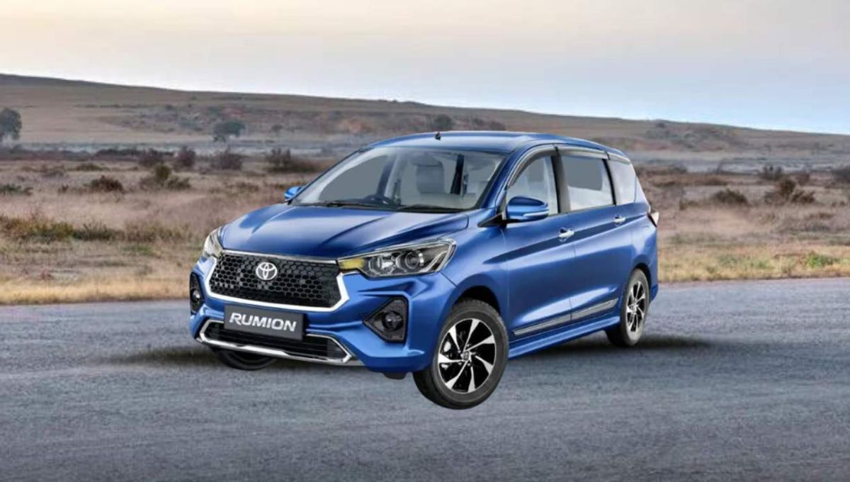 Toyota Rumion 2025 भारत में लॉन्च, सबसे फ्यूल-इफिशिएंट 7-सीटर MPV