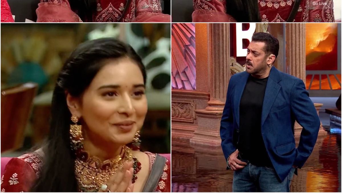 सलमान खान Bigg boss 19 वीकेंड का वार में नेहल चुडासमा की मिमिक्री करते हुए