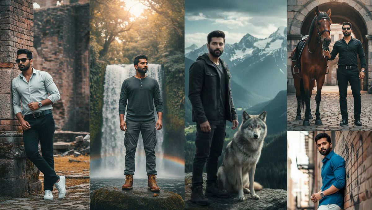 8K Cinematic Boy Photoshoot using Gemini AI prompts, ultra-realistic portrait